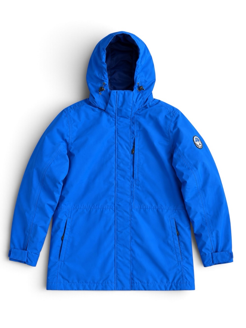 Lands’ End Squall Waterproof Insulated Jacket Fleece Lined Coat Blue 2X 20W-22W